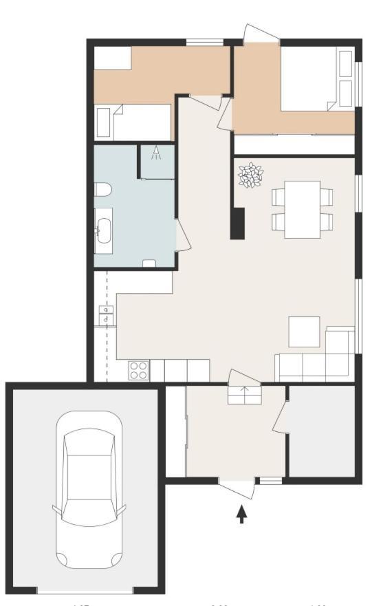 Cozy Elegant 2Bedroom Apt W/Parking And Nice View Tromsø Kültér fotó